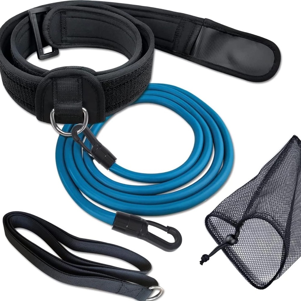 Swimming trainer for pool. Pool exercise set. Brand new, never used. Black.